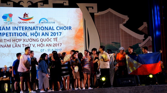 Đoàn Philippines đạt giải nhất hội thi hợp xướng quốc tế Hội An 2017 - 3 Quán quân thuộc về đoàn La Salle Chorale (Philippines)