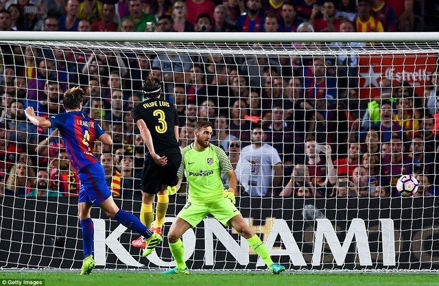 Atletico - Barcelona: Chung kết sớm tại Vicente Calderon - 2
Barcelona và Atletico hòa nhau 1-1 ở La Liga trên sân Nou Camp năm nay