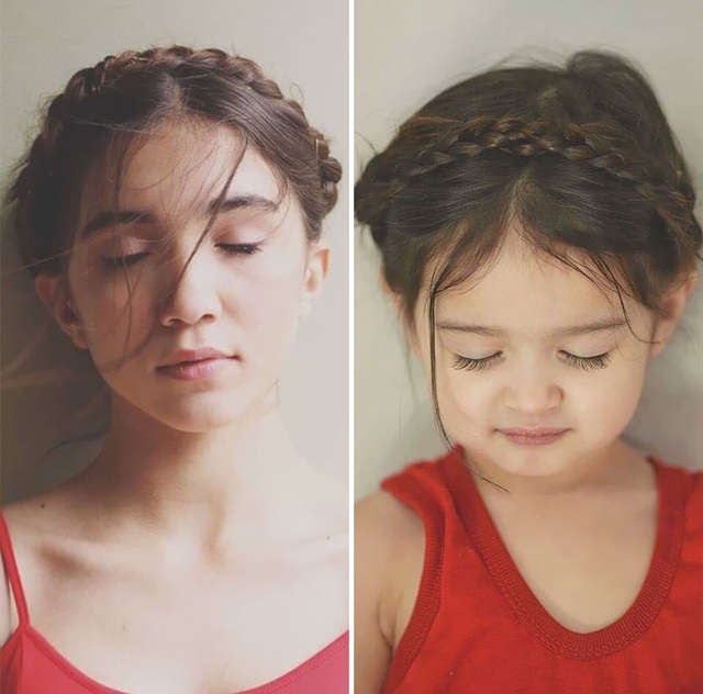 Ngỡ ngàng vẻ dễ thương của bé gái 3 tuổi hóa thân thành ngôi sao - 12 Hóa thân thành nữ diễn viên Rowan Blanchard