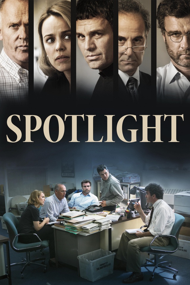 Oscar: Tựa phim càng ngắn càng dễ… đoạt giải - 5 “Spotlight” là Phim hay nhất tại giải Oscar 2016.