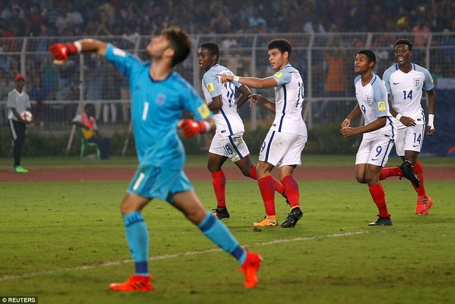 Thắng đậm Tây Ban Nha, U17 Anh vô địch World Cup U17 - 12
Niềm vui chiến thắng của cầu thủ U17 Anh