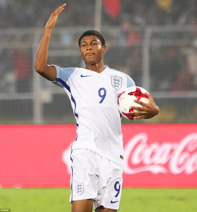 Thắng đậm Tây Ban Nha, U17 Anh vô địch World Cup U17 - 10
Brewster ấn định chiến thắng 5-2 ở cuối trận