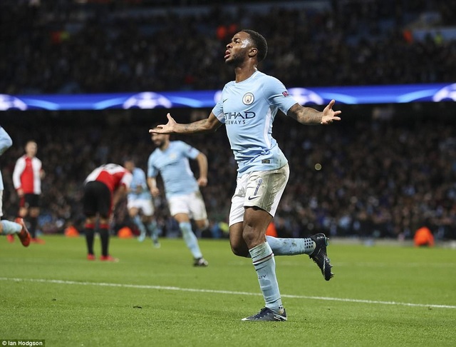 Hạ Feyenoord, Man City kéo dài chuỗi thành tích toàn thắng - 1
Sterling ghi bàn thắng duy nhất giúp Man City giành chiến thắng