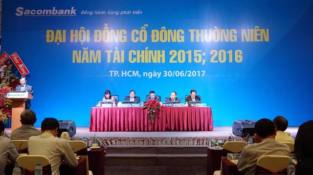 ĐHĐCĐ Sacombank: "Nóng" chuyện nhân sự chủ chốt hội đồng quản trị - 3 ĐHĐCĐ Sacombank: "Nóng" chuyện nhân sự chủ chốt hội đồng quản trị - 3