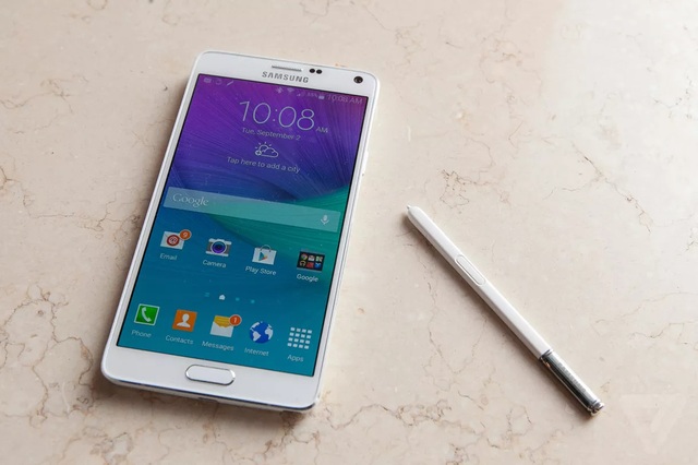 Hết Note7, Samsung lại gặp biến cố với pin trên Note4 - 1 Samsung Galaxy Note4