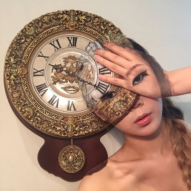 “Hoa mắt chóng mặt” xem chuyên gia trang điểm biến hình - 14 “Hoa mắt chóng mặt” xem chuyên gia trang điểm biến hình - 14