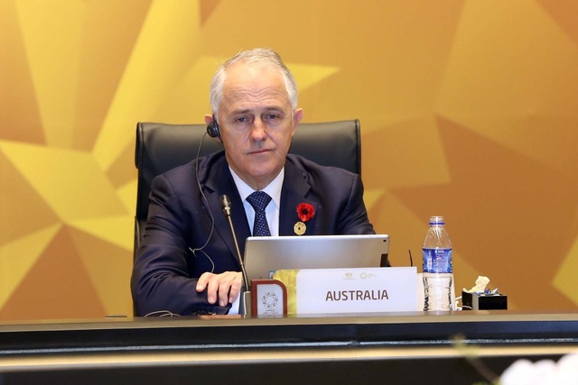 Phiên họp quan trọng nhất của các lãnh đạo APEC - 21
Thủ tướng Australia Malcolm Turnbull (Ảnh: Ban tổ chức APEC Việt Nam 2017)