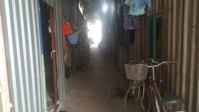 Cuồng ghen, chồng sát hại vợ trong cơn say - 1 Khu nhà trọ nơi bị can Út Lớn ra tay sát hại vợ.