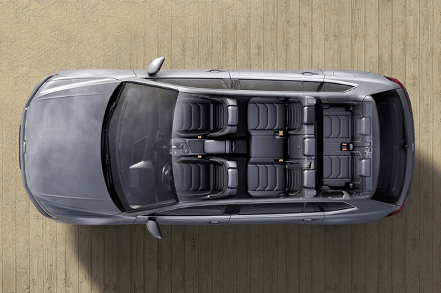 Volkswagen Tiguan 7 chỗ có giá từ 1,699 tỉ đồng - 2 Thiết kế bảy chỗ ngồi trên Volkswagen Tiguan thế hệ thứ hai.