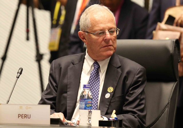 Phiên họp quan trọng nhất của các lãnh đạo APEC - 22
Tổng thống Peru Pablo Kuczynski (Ảnh: Ban tổ chức APEC Việt Nam 2017)
