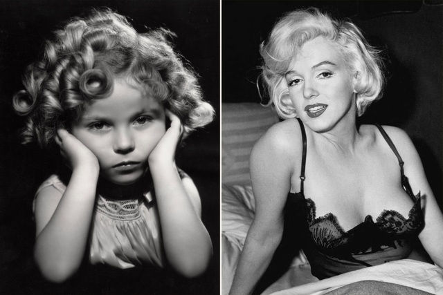 Mảng tối mang tên “quấy rối”: Chuyện thường ngày trong giới làm phim? - 3 Shirley Temple (trái) và Marilyn Monroe (phải)