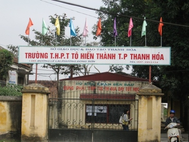 Thanh Hóa: Giải thể, sáp nhập hàng loạt trường THPT - 1 Trường THPT Tô Hiến Thành được quy hoạch sang vị trí mới