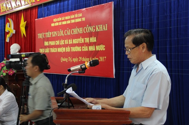Xin lỗi công khai hai vợ chồng bị oan sai gần 10 năm - 3 Ông Lộc nói về những khó khăn của gia đình khi bị khép tội oan