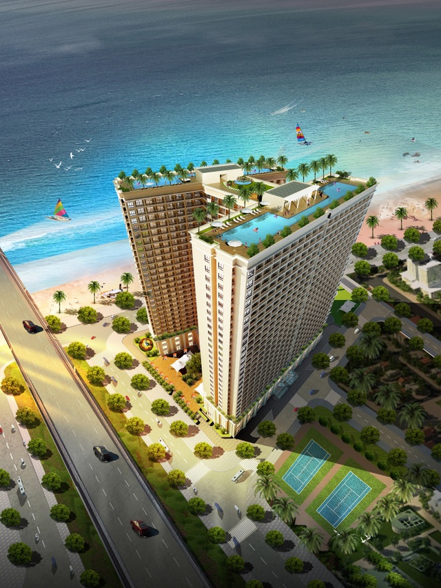 Ra mắt căn hộ thực tế dự án dát vàng Hòa Bình Green Đà Nẵng - 2 Ra mắt căn hộ thực tế dự án dát vàng Hòa Bình Green Đà Nẵng - 2