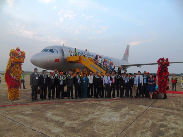 Phong Nha - Kẻ Bàng "hút" khách Thái Lan bằng đường hàng không - 1 Trước đó vào ngày 29/4 Quảng Bình cũng đã đưa vào khai thác đường bay Đồng Hới – Hải Phòng.