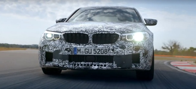 BMW M5 thế hệ mới có công suất 600 mã lực - 1 BMW M5 thế hệ mới có công suất 600 mã lực - 1