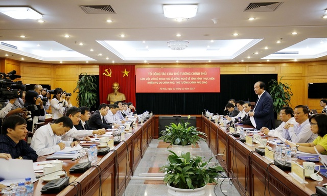 “Phì cười vì hàng từ G7 về mà bảo không đủ chuẩn… Việt Nam” - 1 Cuộc kiểm tra tại Bộ KH-CN do Tổ trưởng tổ công tác của Thủ tướng chủ trì.