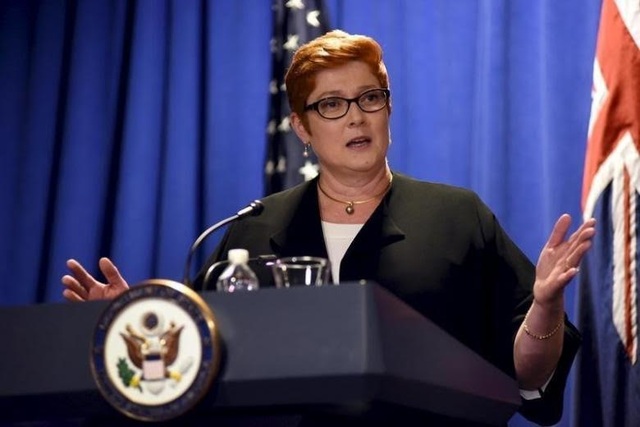 Những bóng hồng "thép" của các lực lượng quân sự thế giới - 3
Bà Marise Payne (Ảnh: Reuters)