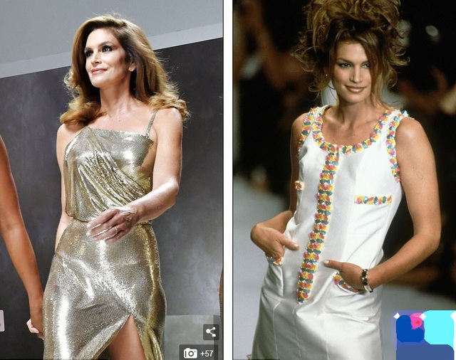Dàn siêu mẫu đình đám tái xuất ở tuổi U50 - 11
Cindy Crawford vẫn cuốn hút