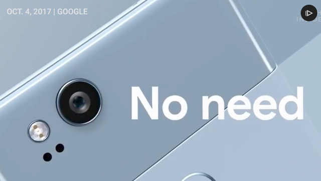 Google liên tục "đá xoáy" Apple tại sự kiện ra mắt sản phẩm mới - 1 Google đá xoáy việc trang bị camera kép trên iPhone 8 Plus là điều không cần thiết, vì một ống kính camera là đủ làm tốt vai trò của mình.