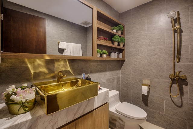 Ra mắt căn hộ thực tế dự án dát vàng Hòa Bình Green Đà Nẵng - 4 Ra mắt căn hộ thực tế dự án dát vàng Hòa Bình Green Đà Nẵng - 4