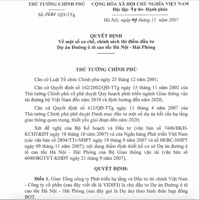 Vì sao lại thu phí quốc lộ 5 để hoàn vốn... cao tốc Hà Nội - Hải Phòng? - 2 Vì sao lại thu phí quốc lộ 5 để hoàn vốn... cao tốc Hà Nội - Hải Phòng? - 2