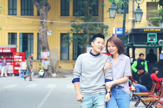 Chuyện tình từ “câu buột miệng” của cặp đôi ca sĩ - giảng viên trẻ - 4
Trước khi chính thức yêu nhau, Linh – Oanh là những người bạn tâm đầu ý hợp