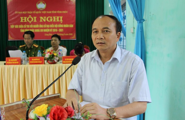 Yêu cầu Bí thư Tỉnh uỷ và Chủ tịch UBND tỉnh Vĩnh Phúc kiểm điểm nghiêm túc - 2 Chủ tịch UBND tỉnh Vĩnh Phúc Nguyễn Văn Trì.