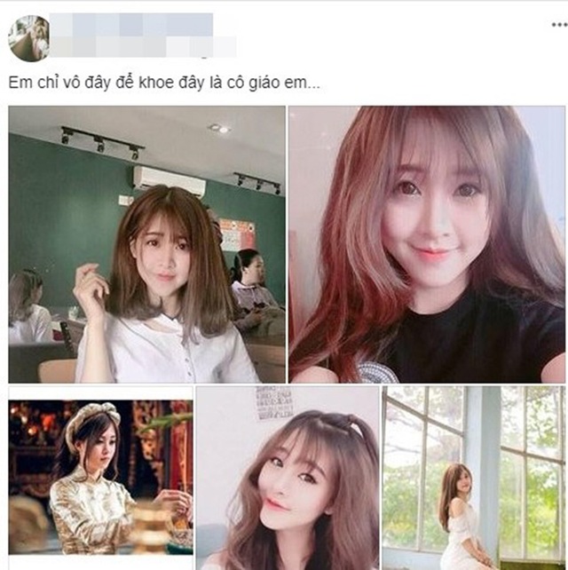 Đời thường vất vả của cô giáo thực tập xinh đẹp khiến dân mạng thêm ngưỡng mộ - 4 Học sinh khoe hình ảnh cô giáo vừa trẻ vừa xinh lên mạng xã hội