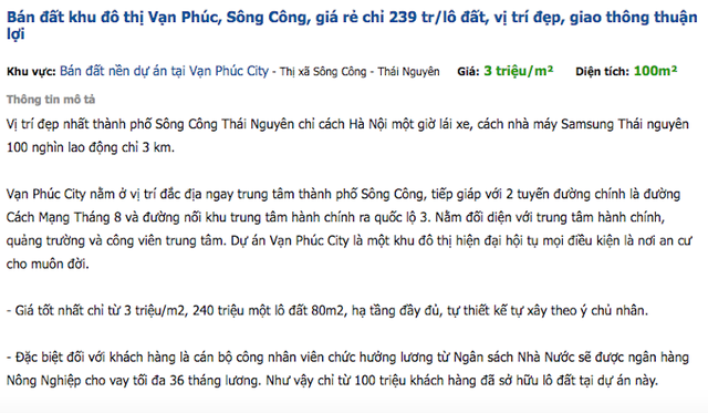 Thêm một dự án bất chấp pháp luật, “trốn” ĐTM bị “tuýt còi”! - 2
Dù chưa hề có ĐTM nhưng dự án đã được triển khai rầm rộ và các diễn đàn bất động sản đã rao bán, chào mời mua đất.