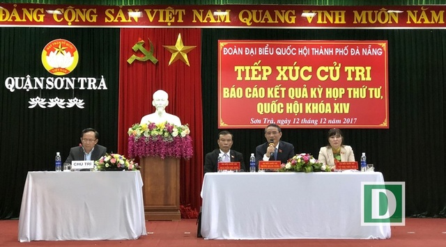 “Quyết toán BOT, dự án của anh hay của em sẽ lộ ra hết!” - 2 Các ĐBQH TP Đà Nẵng tiếp xúc cử tri tại quận Sơn Trà sáng 12/12