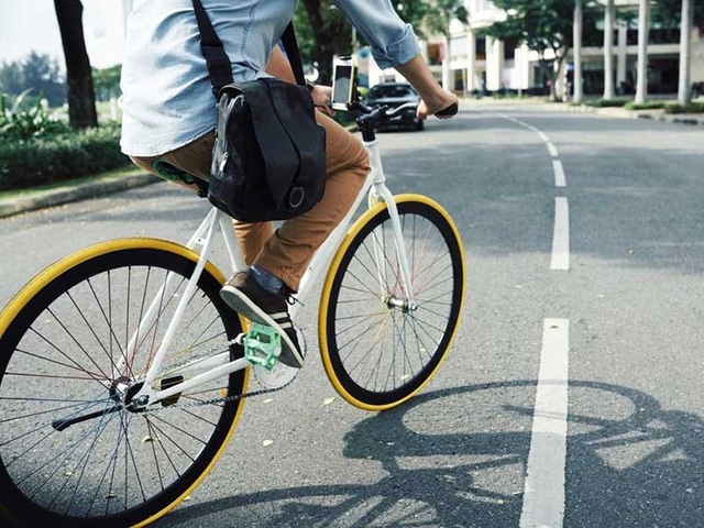 Đạp xe đi làm, công việc bớt căng thẳng - 1 Đạp xe đi làm, công việc bớt căng thẳng - 1