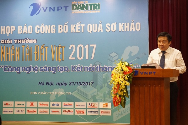 Giải thưởng NTĐV 2017: 17 sản phẩm lọt vào vòng Chung khảo lĩnh vực CNTT - 3
Ông Huỳnh Quang Liêm, Phó Tổng Giám đốc VNPT, cho biết đã triển khai nhiều hoạt động hỗ trợ cho các startup trẻ.