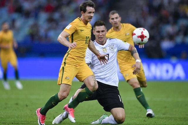 Đức - Chile: Nắn gân những “đứa trẻ” - 1 Dù chiến thắng trước Australia nhưng Đức vẫn bộc lộ nhiều hạn chế