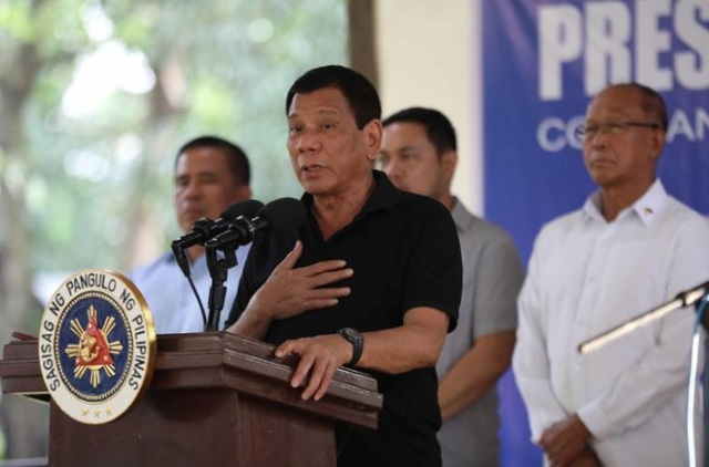 
Tổng thống Philippines Rodrigo Duterte. (Ảnh: Reuters)
