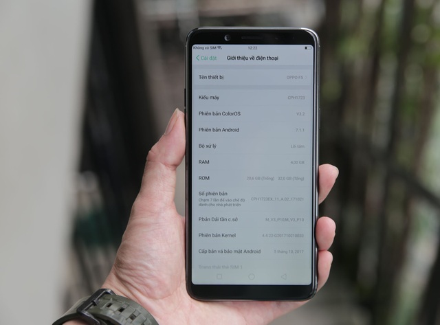 Đánh giá Oppo F5: Đem xu hướng công nghệ mới màn hình tràn và selfie A.I vào sản phẩm - 8 Đánh giá Oppo F5: Đem xu hướng công nghệ mới màn hình tràn và selfie A.I vào sản phẩm - 8