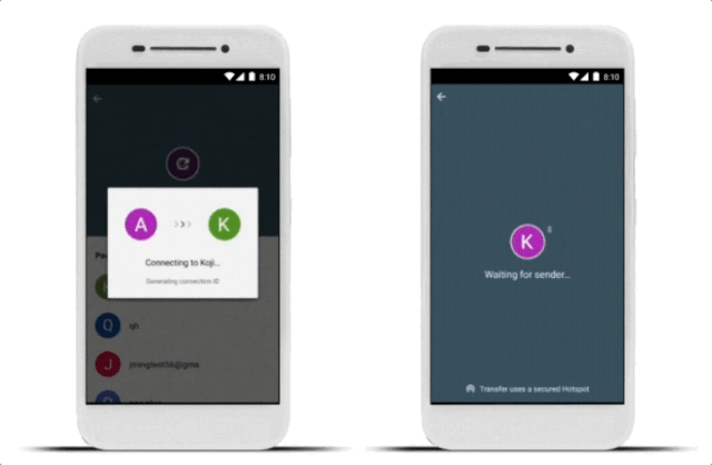 Google ra mắt ứng dụng giúp dọn rác, tìm kiếm file nhanh hơn trên smartphone - 2 Files Go cho phép người dùng gửi/nhận file không dây giữa 2 smartphone mà không cần Internet