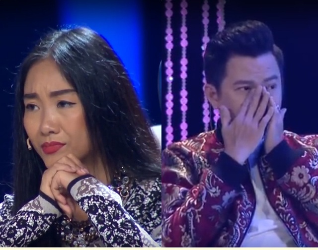 Dàn sao òa khóc vì “Thư gửi mẹ trên thiên đường” của “bà mẹ đơn thân” - 5 Nghệ sĩ Đoan Trang và Quốc Đại nghẹn ngào. Đặc biệt, Quốc Đại liên tục rơi nước mắt trước phần diễn xuất của học trò nhí.