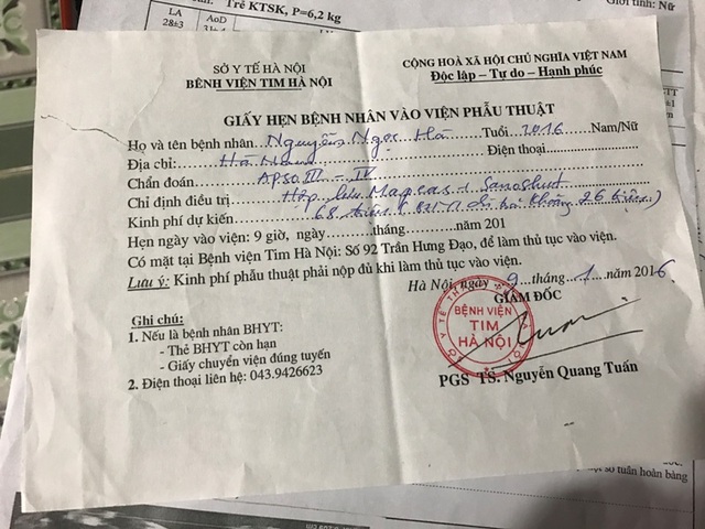 Bé 7 tháng tuổi nguy kịch vì bố mẹ không xoay được tiền mổ tim cho con - 9 Sắp đến ngày hẹn phẫu thuật cho con, nhưng đôi vợ chồng trẻ vẫn chưa biết xoay đâu ra tiền