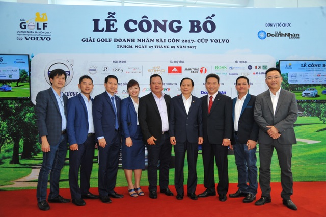 Sôi động giải Golf Doanh nhân Sài Gòn năm 2017 - 1 Lễ công bố giải sáng 7/9, tại TPHCM