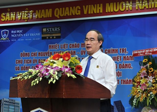 GS.TS. Nguyễn Thiện Nhân: Đào tạo đại học phải gắn nhu cầu xã hội - 1 GS.TS Nguyễn Thiện Nhân cho rằng đào tạo phải gắn với nhu cầu xã hội
