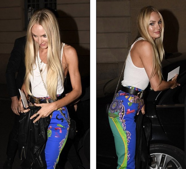 Dàn chân dài quyến rũ dự tiệc - 12
Candice Swanepoel khoe vẻ ngọt ngào