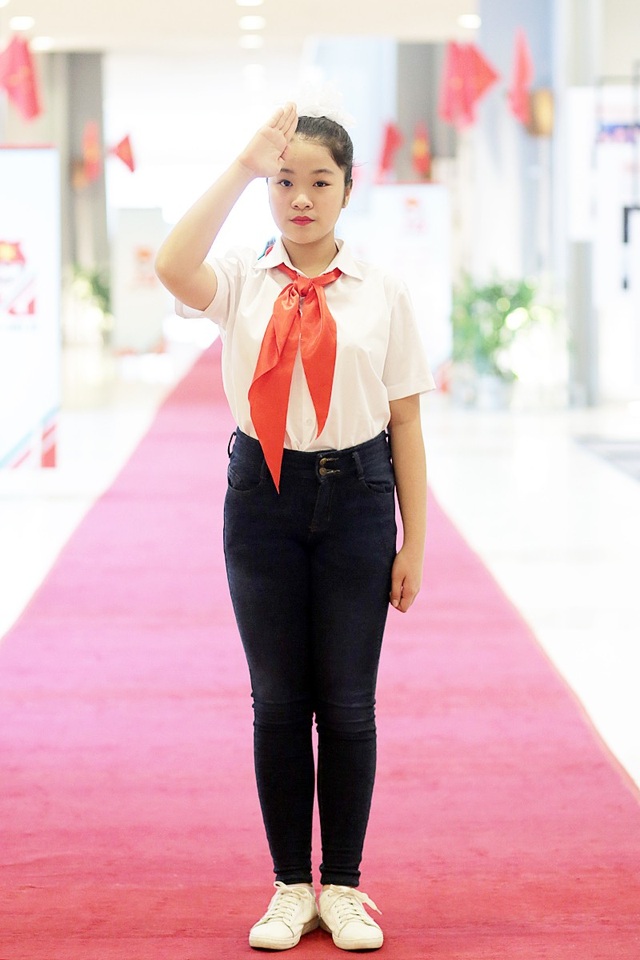Thành tích ấn tượng của nữ đội viên phát biểu tại ĐH Đoàn toàn quốc XI - 2 Thành tích ấn tượng của nữ đội viên phát biểu tại ĐH Đoàn toàn quốc XI - 2