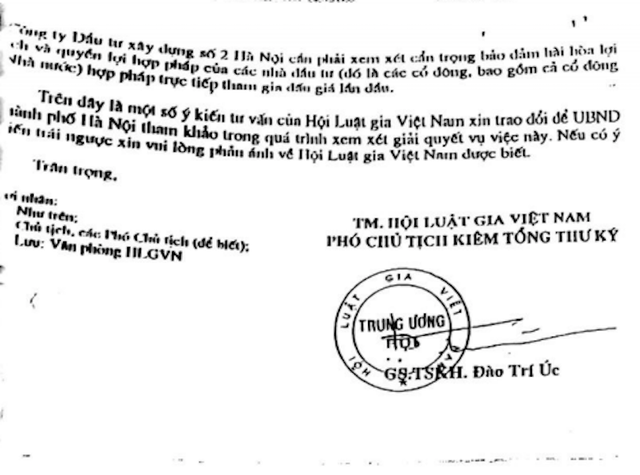 Vụ cổ phần hóa HACINCO: Hội Luật gia Việt Nam từng “chỉ mặt đặt tên” từng sai phạm! - 5
Hội Luật gia Việt Nam từng “chỉ mặt đặt tên” từng sai phạm trong vụ cổ phần hóa HACINCO.
