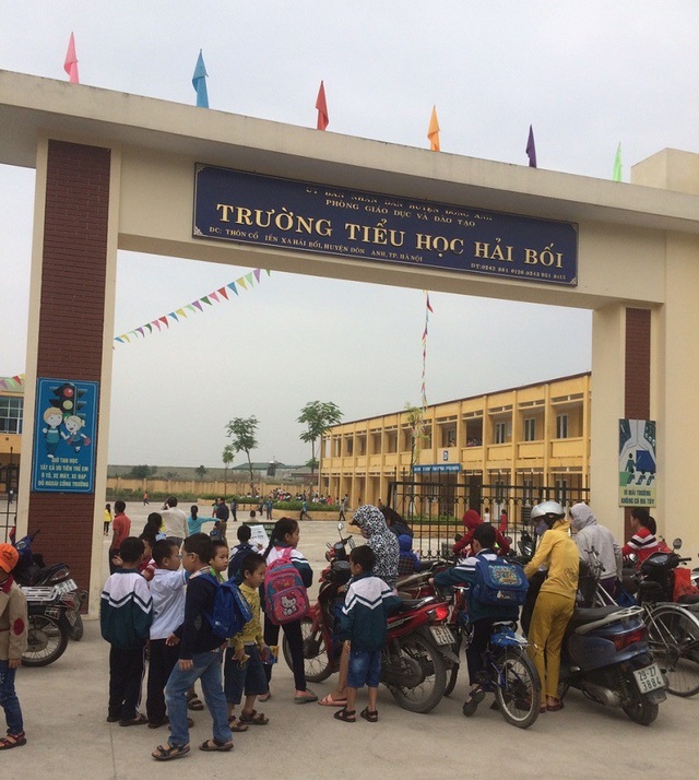 “Vượt mặt” quy định, trường tiểu học Hải Bối tiếp tục mắc sai phạm - 1
Trường tiểu học Hải Bối (Đông Anh, Hà Nội).