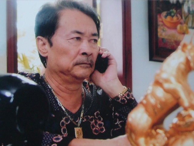 Những điều thú vị quanh 3 vai “ông trùm” khét tiếng màn ảnh Việt - 1 Nghệ sỹ Hai Nhất trong vai Bảy Xoài phim Những đứa con biệt động Sài Gòn. Ảnh: TL.