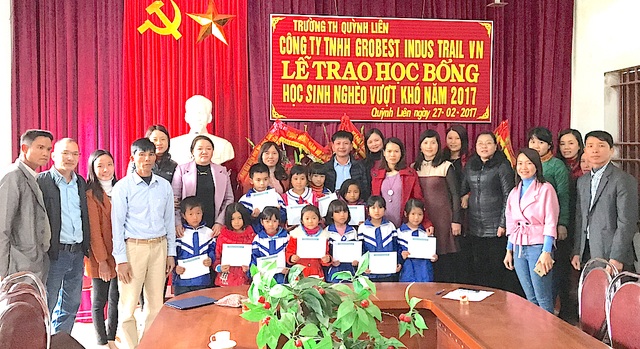 150 suất học bổng Grobest Việt Nam đến với học sinh nghèo xứ Nghệ - 8 150 suất học bổng Grobest Việt Nam đến với học sinh nghèo xứ Nghệ - 8