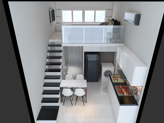 Một căn hộ mini với thiết kế tiện nghi đang chờ đón bạn! Thuê ngay và trải nghiệm không gian sống đẳng cấp, hoàn hảo cho sinh hoạt cá nhân hoặc nhóm bạn.