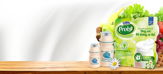 Phát hiện thú vị về hiệu quả giảm cân của probiotics - 2 Probiotics được ứng dụng trong các sản phẩm sữa chua ăn và uống Probi của Vinamilk, đặc biệt dòng sản phẩm ít đường phù hợp với nhu cầu của các chị em phụ nữ.