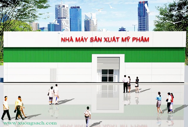 Nhà xưởng mỹ phẩm sạch - Giải pháp nâng tầng mỹ phẩm Việt - 3 Dạ Lan tự hào là đơn vị thiết kế, thi công nhà xưởng uy tín hiện nay